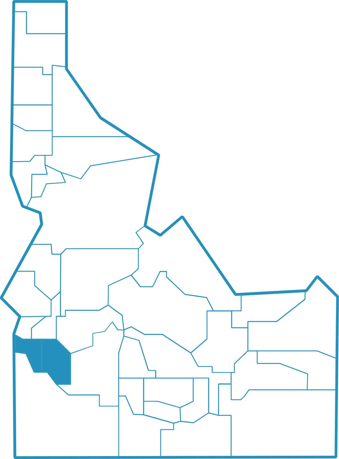 premier dentures service area map